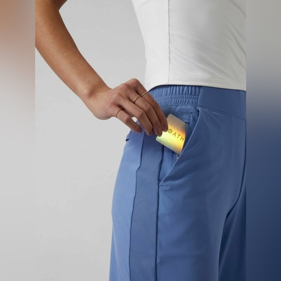 Athleta Brooklyn Jogger in Cottage Blue 6 Petite - Picture 3 of 8